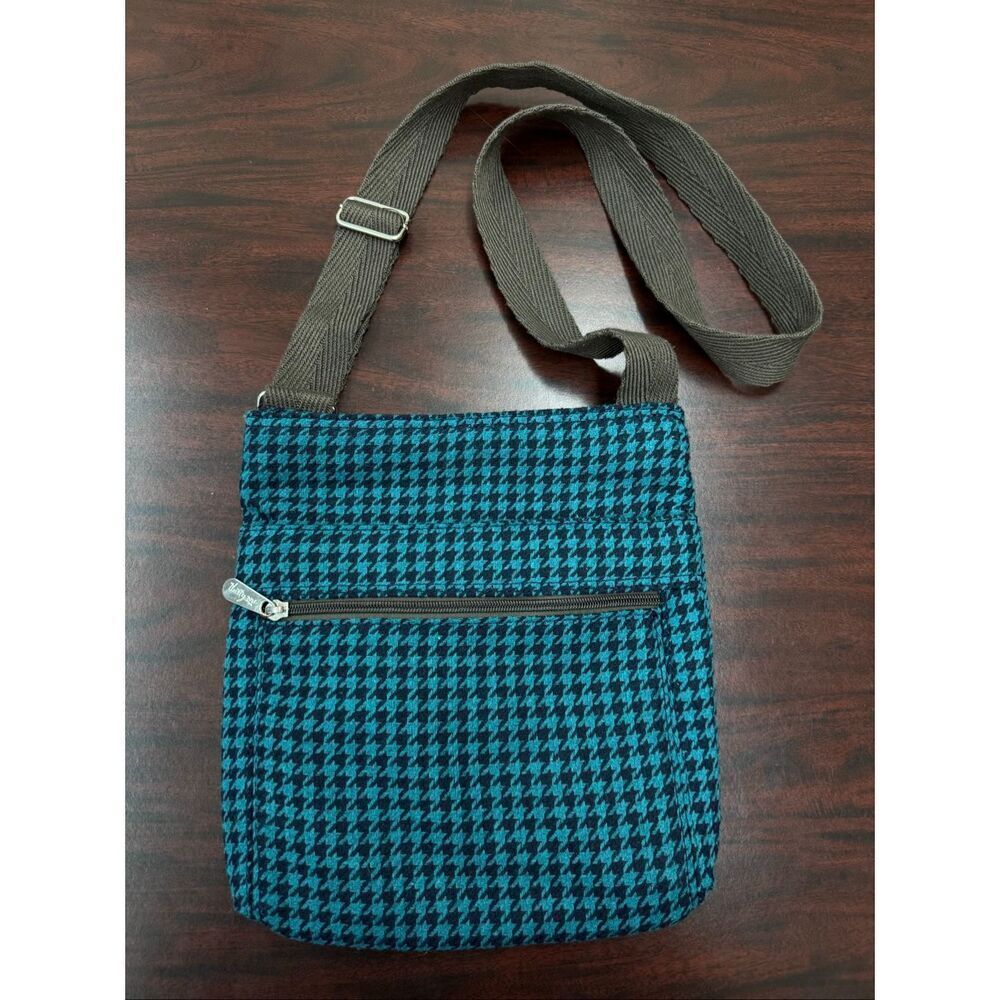 Thirty-One Crossbody Houndstooth Print Bag